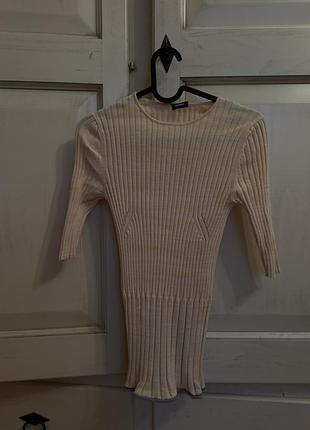 Водолазка жіноча jil sander navy бежева