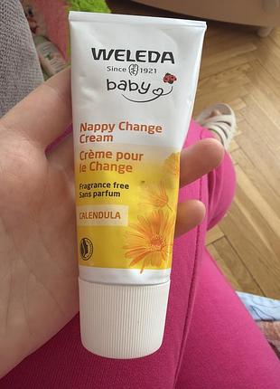 Догляд для шкіри weleda baby calendula nappy change cream