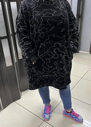 Теплющее худи оверсайз 9