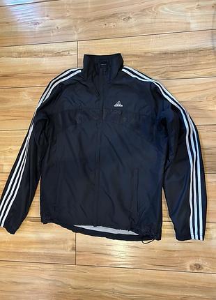 Куртка чоловіча adidas мембрана чорна