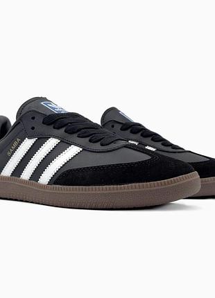 Кроссовки женские adidas samba og black