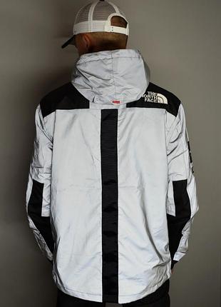 Рефлективна куртка supreme x tnf black 3