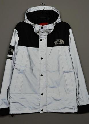 Рефлективна куртка supreme x tnf black 2