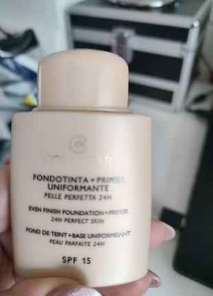 Тональная основа avorio collistar even finish foundation+primer 24h perfect skin