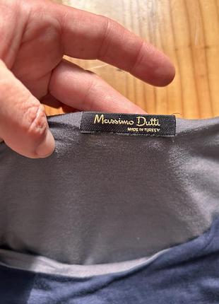 Темно-синій лонгслів від massimo dutti 4