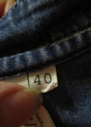 Плаття джинсове.розм 40 4
