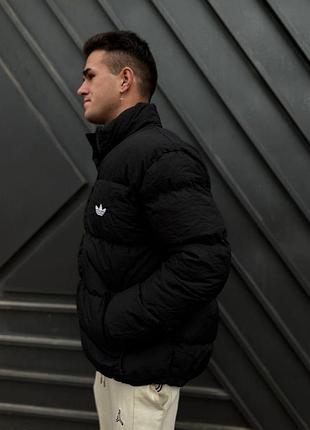 Пуховик adidas black 4