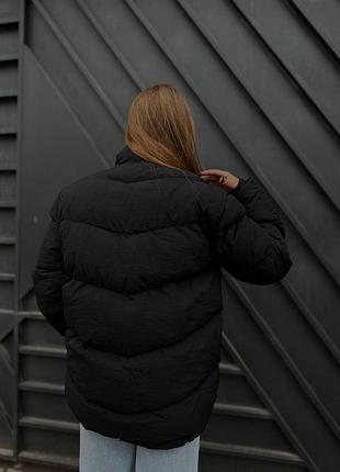 Пуховик adidas black 4