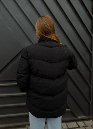 Пуховик adidas black 3