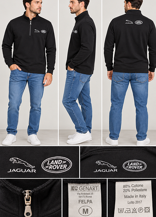 Світшот genart / jaguar,  land rover / made in italy 🇮🇹