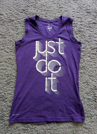 Майка женская nike, size m, состояние идеальна, плечи 31 подмышки 43 длина 66 хорошо тянется
