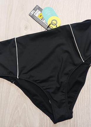 Жіночі чорні плавки бікіні з високою талією marks & spencer
