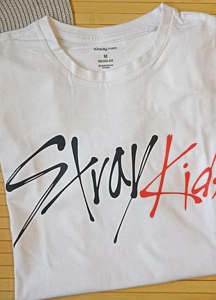 Футболка xl stray kids стрей кидс чорний (39303)