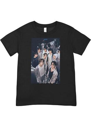 Футболка m стрей кидз stray kids чорний (37511)