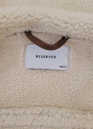 Шуба reserved дублянка коричнева 6