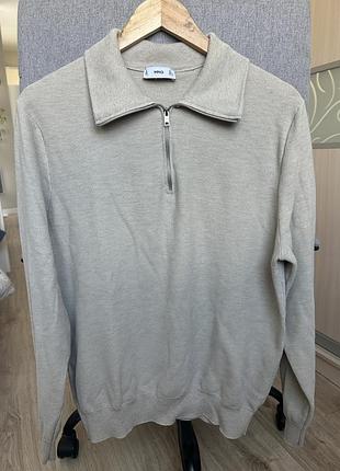 Светр чоловічий mango xxl бежевий