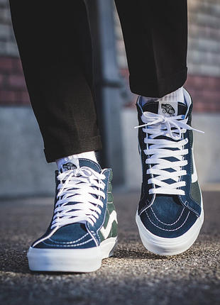 Женские кроссовки - кеды  vans sk8-hi (39р.25см.)