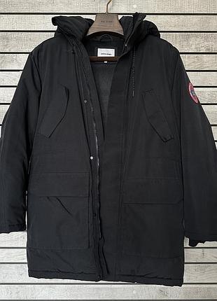 Парка чоловіча jack & jones ucomeyland parka чорна