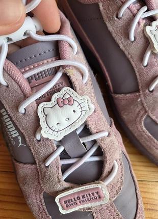 Кросівки для дівчат puma рожеві 3