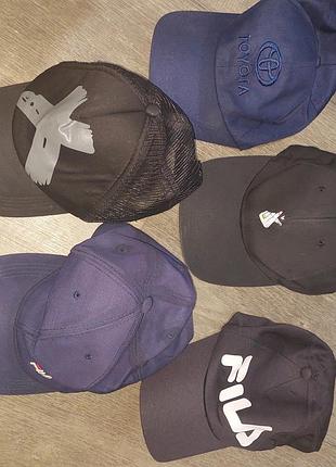 Чоловіча кепка fila чорна