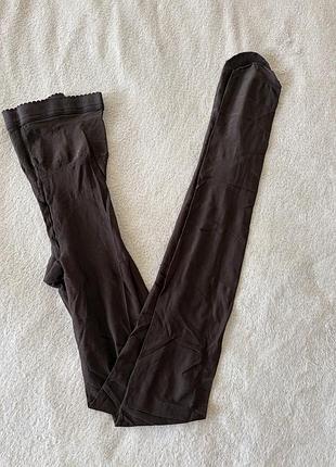 Плотные колготки  wolford neon 40 den размер m