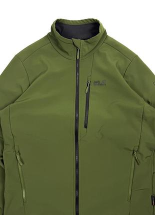 Куртка софтшел фліска кофта jack wolfskin 5