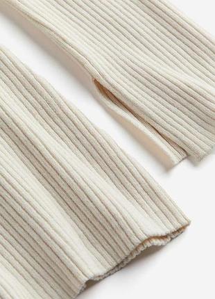 Лонгслив m-l h&m рубчик 3