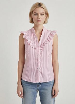 Женская летняя блузка h&amp;m в идеальном состоянии размер xs-s