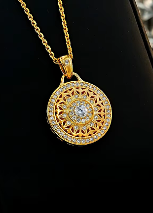 Колье "golden mandala" 5