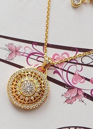 Колье "golden mandala" 7