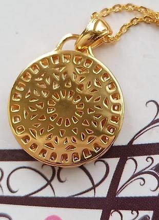Колье "golden mandala" 9