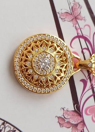 Колье "golden mandala" 8
