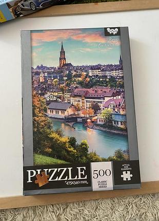 Пазли puzzlika європейське місто біля річки 500 елементів