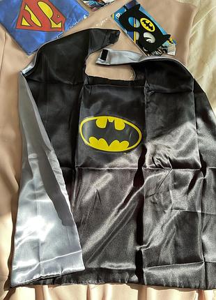 Карнавальна накидка для хлопчика batman чорна