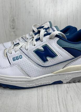 Кроссовки new balance 550 «white blue groove»( оригинал)