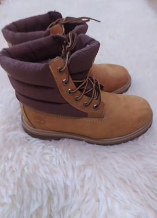 Ботинки кожаные Timberland оригинал 3