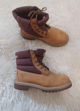 Ботинки кожаные Timberland оригинал 2
