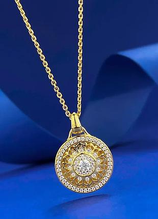 Колье "golden mandala" 3
