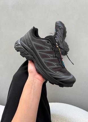 Мужские кроссовки salomon s/lab xt-6 gore-tex black