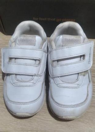 Кросівки дитячі reebok білі на липучках