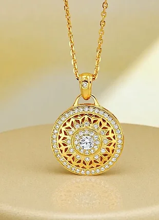 Колье "golden mandala"