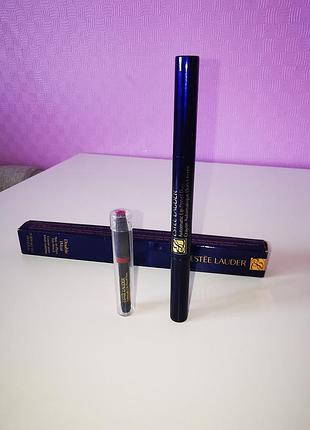 Редкая съёмность estée lauder automatic lip pencil duo + рефил 🔥 оттенок 05 café rose карандаш для губ