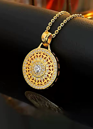 Колье "golden mandala" 2