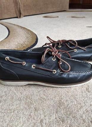 Мокасины хайтопы timberland