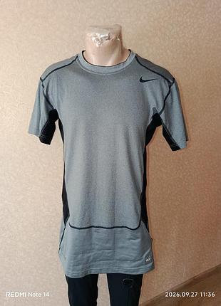 Компрессионная мужская футболка nike pro combat dri-fit (xxl)