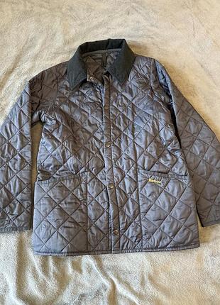 Куртка жіноча barbour стьобана сіра
