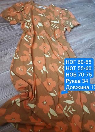 Жіноча сукня максі і квітковий принт