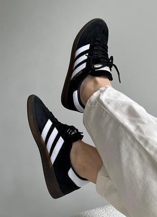 Кросівки жіночі adidas spezial black/white adi-0432