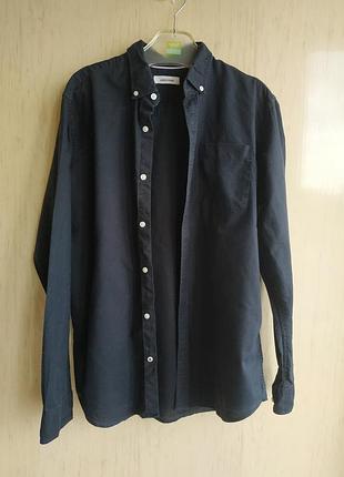 Сорочка jack & jones p. l котон