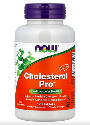 Now foods cholesterol proTM — 120 таблеток
